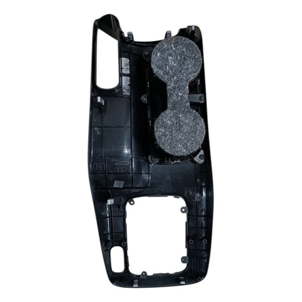 Moldura Console Central Porta Copos Kia Cerato 2014 2015 Preto