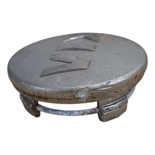 Calota Central Roda Miolo Kia New Cerato 2014 2018 Original Prateado