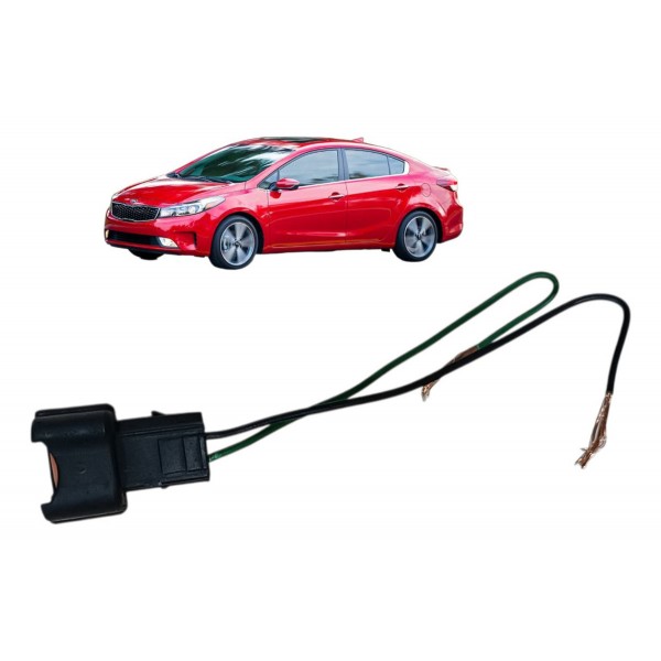 Plug Conector Chicote Buzina Caracol Kia Cerato 2014 2015