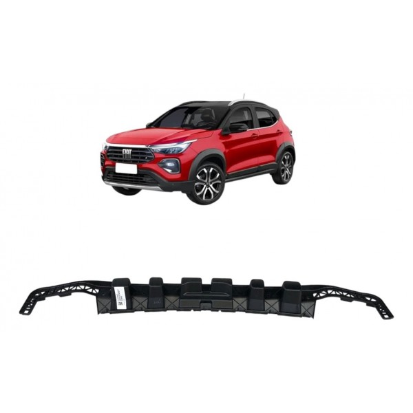 Absorvedor Impacto Parachoque Traseiro Fiat Pulse 2023 2024 Preto