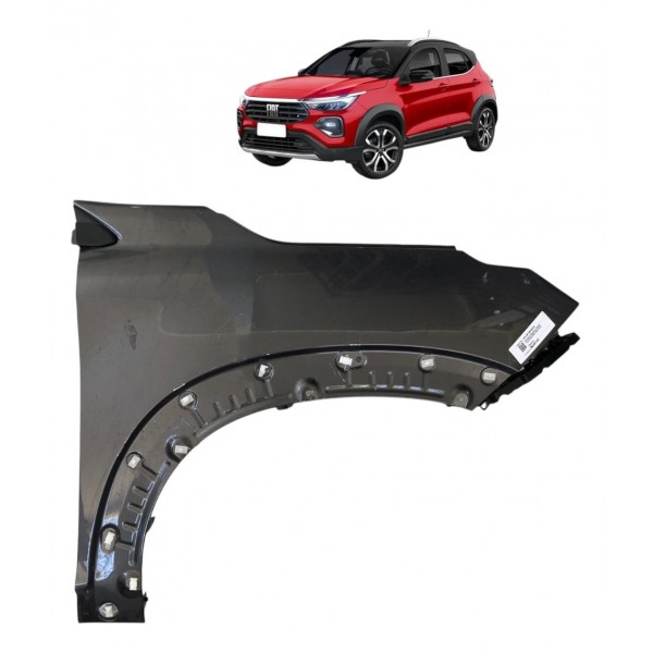 Paralama Dianteiro Direito Fiat Pulse 2023 2024 Furo Moldura