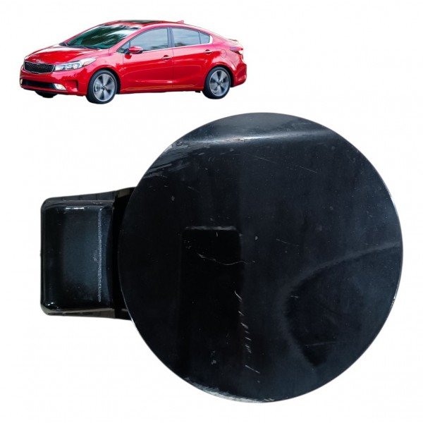 Portinhola Tampa Combustível Kia Cerato 2014 2015 2016 Orig Preto