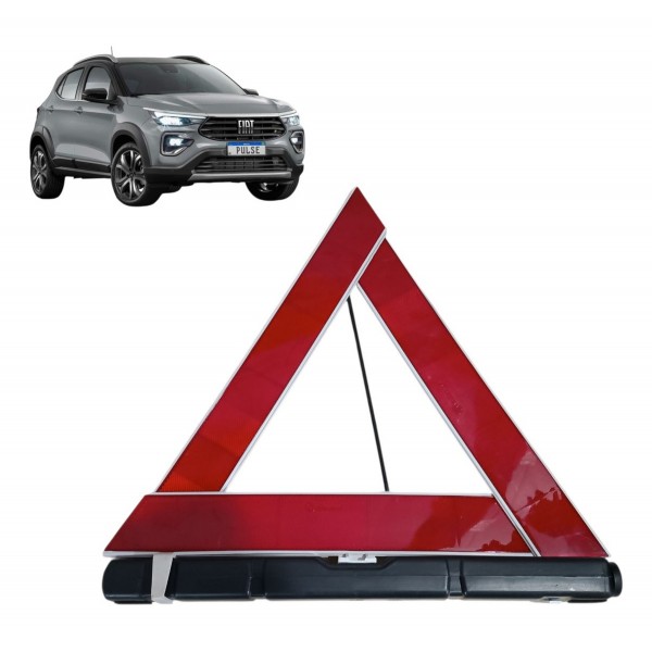 Triangulo Sinalização Segurança Fiat Pulse 2022 2023 2024