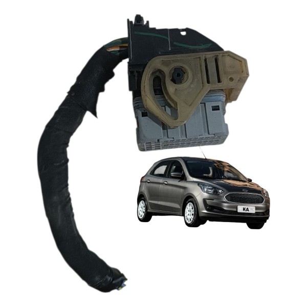 Plug Conector Cinza Módulo Injeção Ford Ka 1.0 3cc 2021 2020