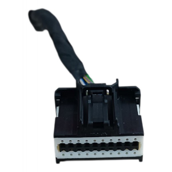 Plug Conector Preto 9 Fios Modulo Airbag Ford Ka 2020 2021