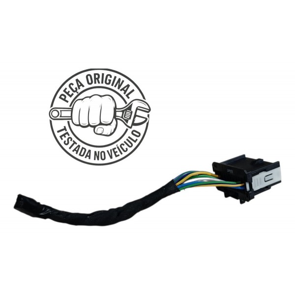 Plug Conector Preto 9 Fios Modulo Airbag Ford Ka 2020 2021