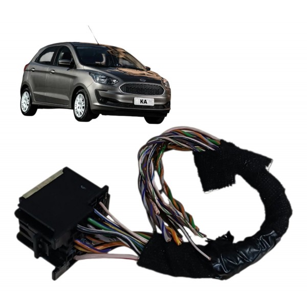 Plug Conector Chicote Radio Multimídia Ford Ka 2021 2022
