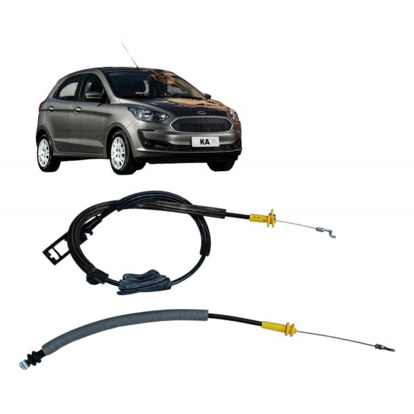 Cabo Fechadura Porta Traseira Ford Ka Hatch 2019 2020 2021