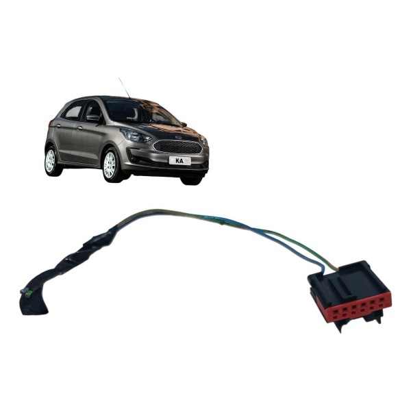 Plug Conector Motor Atuador Ar Ford Ka 2021 Av1119e616ga