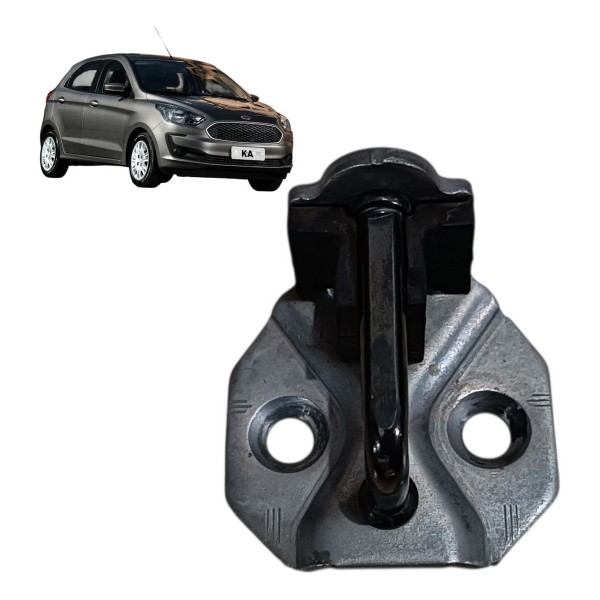 Batente Porta Trava Fechadura Ford Ka 2019 20 2021 2022 Orig Prateado