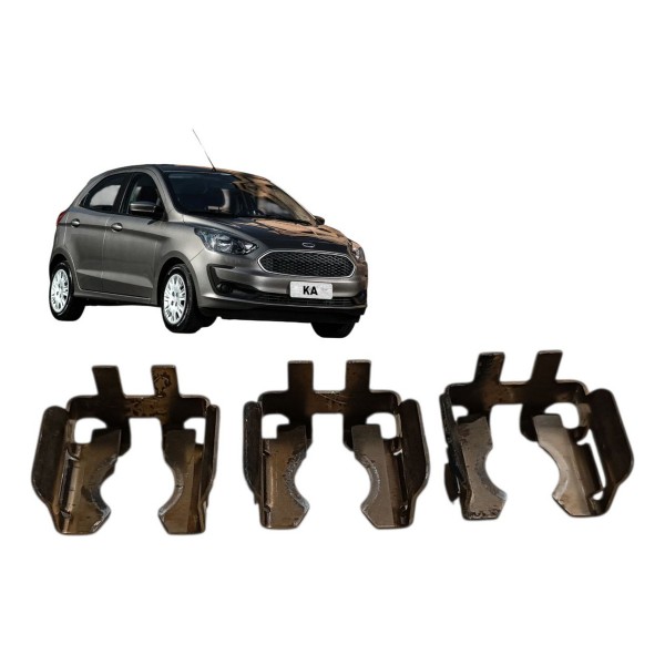 Jogo Trava Fixação Bico Injetor Ford Ka 1.0 3cc 2021 2022 127/220v