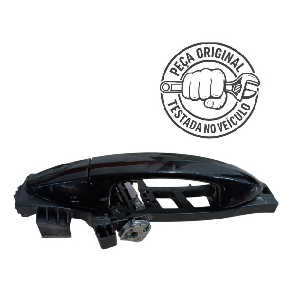 Maçaneta Externa Porta Ford Ka 2020 2021 Traseira Esquerda Preto Traseira