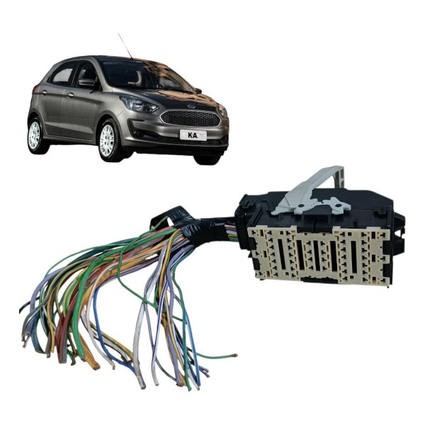 Plug Conector Chicote 36 Fios Modulo Bcm Ford Ka 1.0 2021