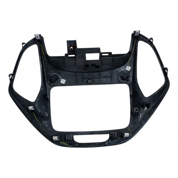 Moldura Mascara Painel Radio Multimídia Ford Ka 2020 2021 Prateado