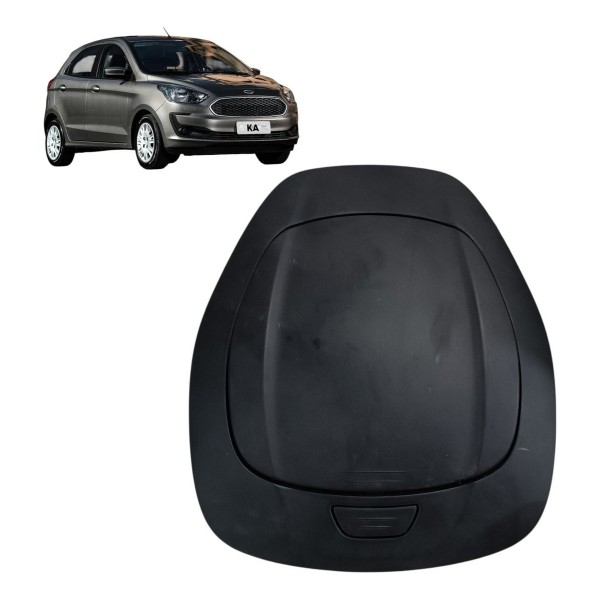 Porta Objetos Superior Painel Ford Ka 2014 2018 A 2021 Preto Preto