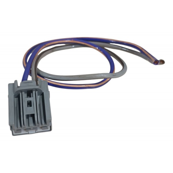 Plug Conector Chicote 2 Fios Motor Ar Forçado Ford Ka 2021