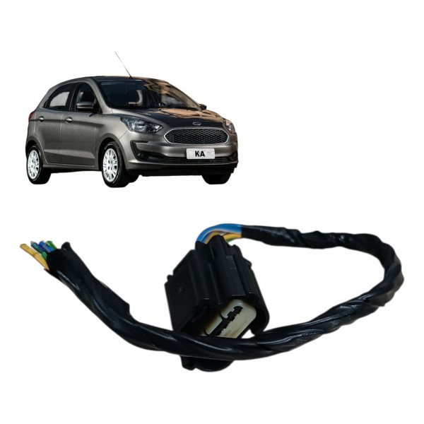 Plug Conector 6 Fios Pedal Acelerador Ford Ka 1.0 3cc 2021
