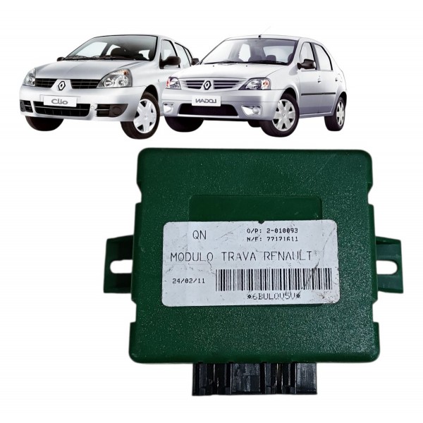 Módulo Trava Vidro Renault Original 77171611 Logan Clio