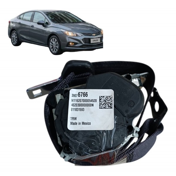 Cinto Segurança Gm Cruze Sedan 2017 2019 Traseiro Esquerdo