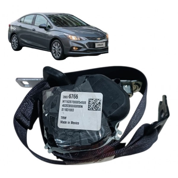 Cinto Segurança Gm Cruze Sedan 2017 2019 Traseira Direita