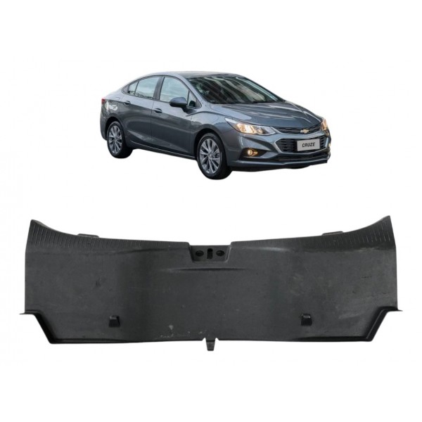 Acabemento Soleira Porta Malas Cruze Sedan 17/23 13438104 Preto