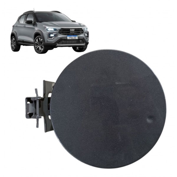 Portinhola Tampa Combustível Fiat Pulse 2023 2024 Original Cinza 2024