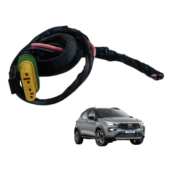 Plug Conector Bomba Combustível Fiat Pulse 4 Fios 2023 2024