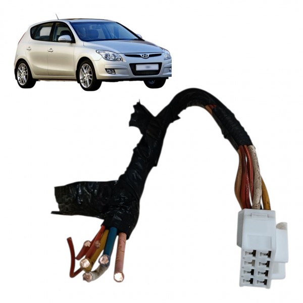 Plug Conector Chicote 7 Fios Modulo Bsi Hyundai I30 2009/12