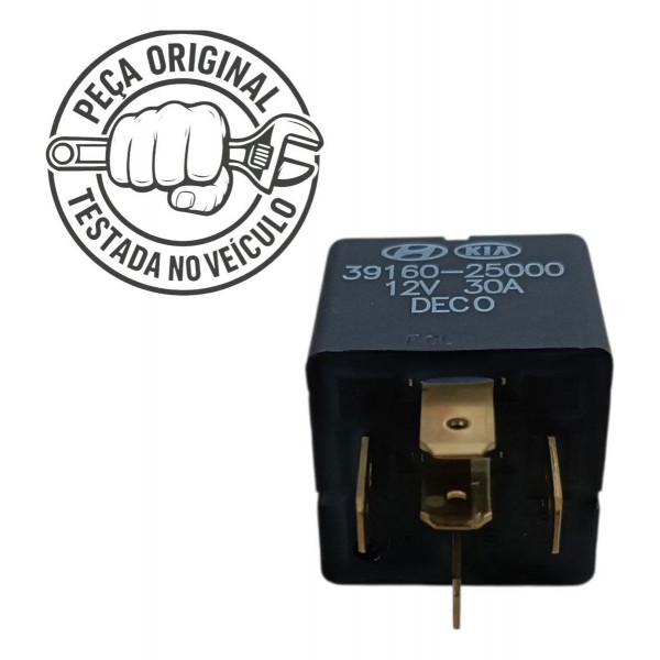 Relé Caixa Fusível 5 Pinos 12v 30a Hyundai I30 3916025000