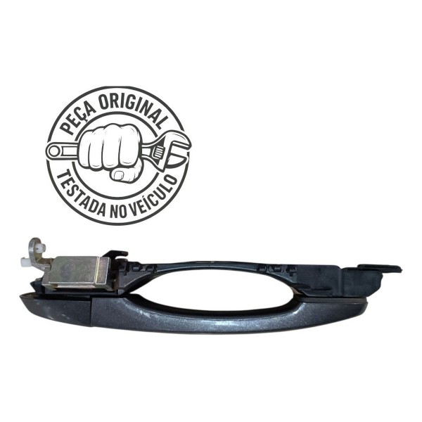 Maçaneta Porta Dianteira Direita Fiat Pulse 2019 2020 2021 Cinza Dianteira