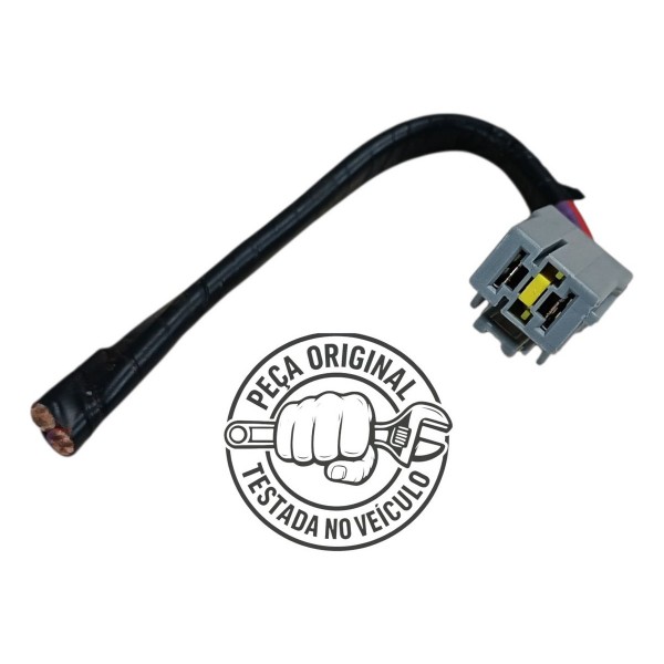 Plug Conector Cinza 2 Fios Modulo Bcm Fiat Pulse 2023 2024