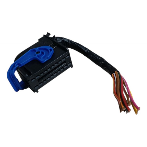 Plug Conector Preto 14 Fios Modulo Bcm Fiat Pulse 2023 2024