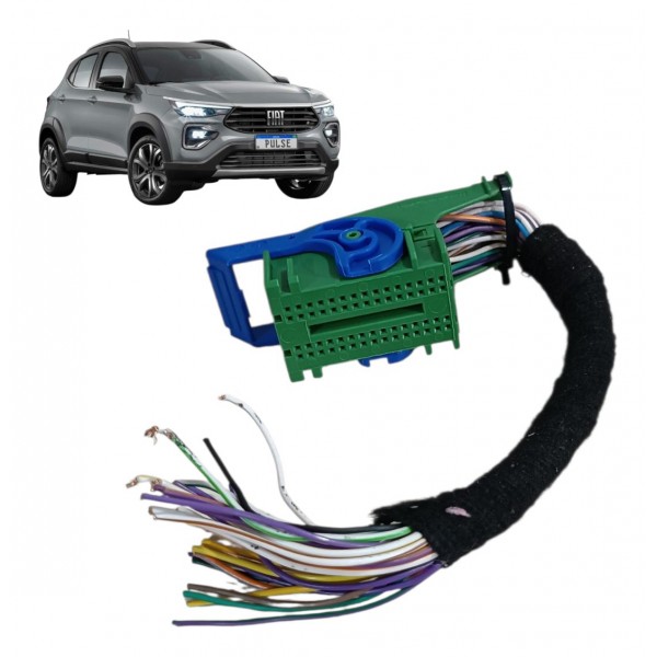 Plug Conector Verde 31 Fios Modulo Bcm Fiat Pulse 2023 2024