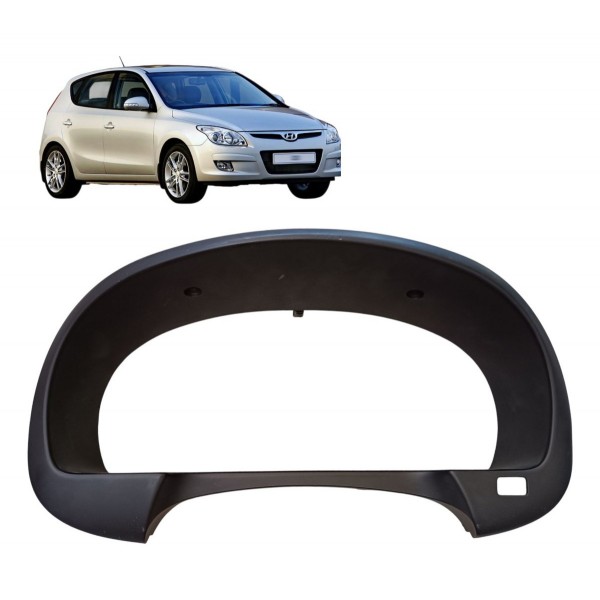Moldura Painel Instrumento Hyundai I30 2009 A 2012 Preto