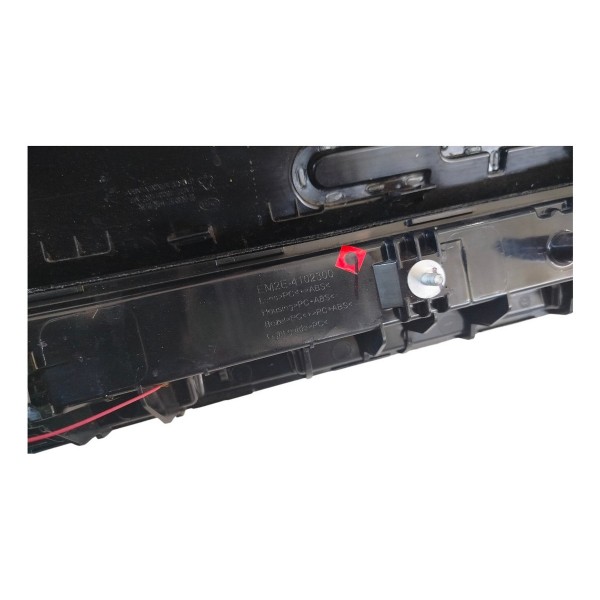 Grade Parachoque Superior Byd Dolphin Gs 180ev 2024 Prateado Fosco