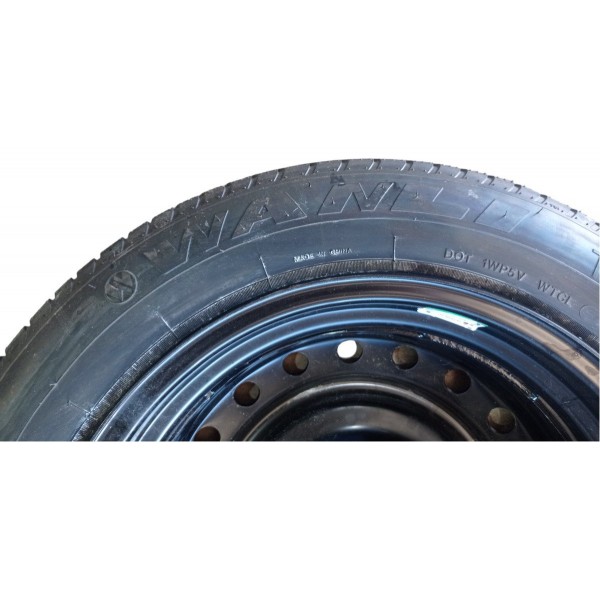 Roda Pneu Estepe Wanli Aro 16 Byd Dolphin Gs 180ev 2024 Preto