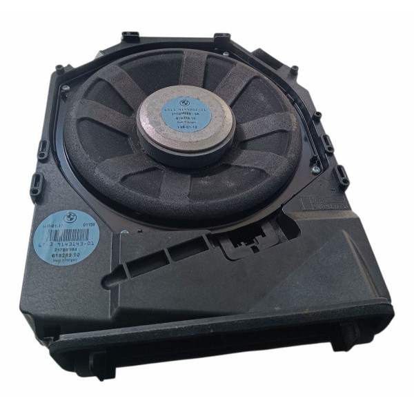 Alto Falante Banco Dianteiro Esquerdo Bmw X1 2010 A 2014 Preto