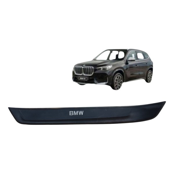 Soleira Porta Dianteira Esquerda Bmw X1 2010 2011 A 2014 Preto