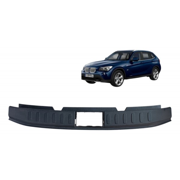Acabamento Soleira Porta Malas Bmw X1 2010 2011 A 2014 Preto