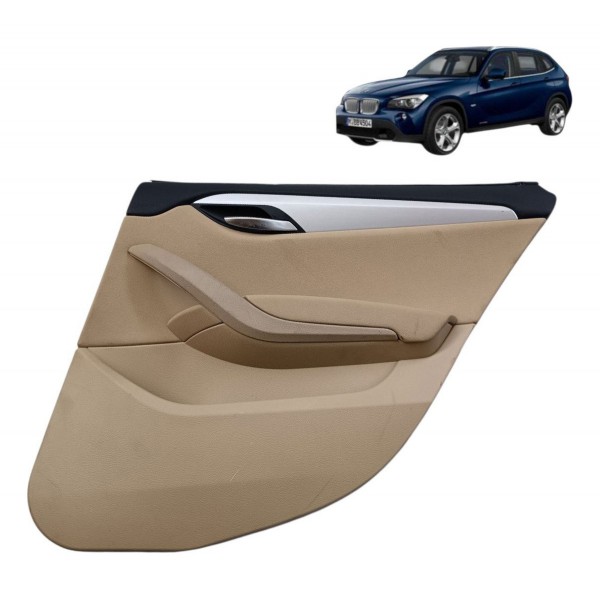 Forro Porta Traseira Direita Bmw X1 2010 2011 2012 A 2014 Bege