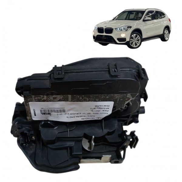 Fechadura Porta Dianteira Esquerda Bmw X1 2013 2014 2015