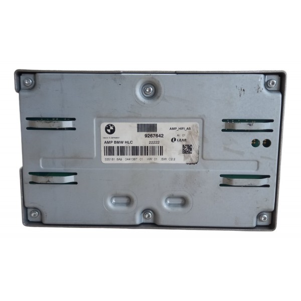 Módulo Amplificador Som Bmw X1 320i 335i 120i 2010 2011 A 14 Prateado