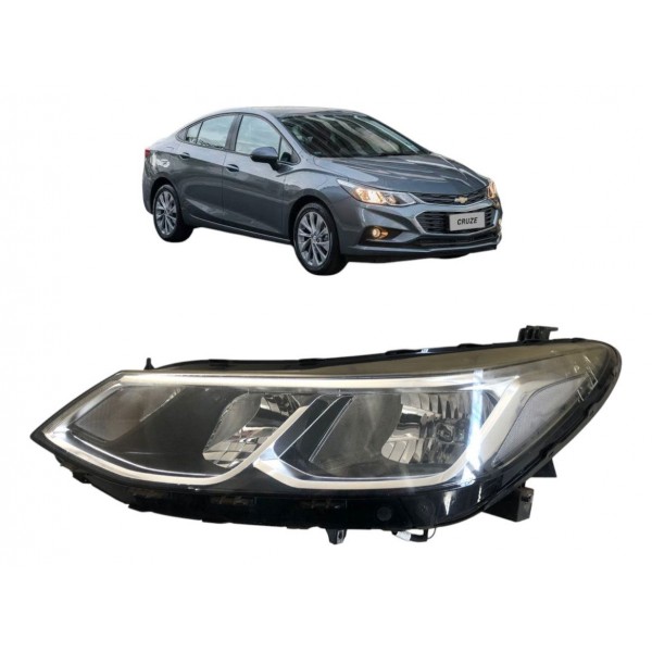 Farol Esquerdo Gm Cruze 2017 2018 2019 2020 Original Esquerdo/motorista