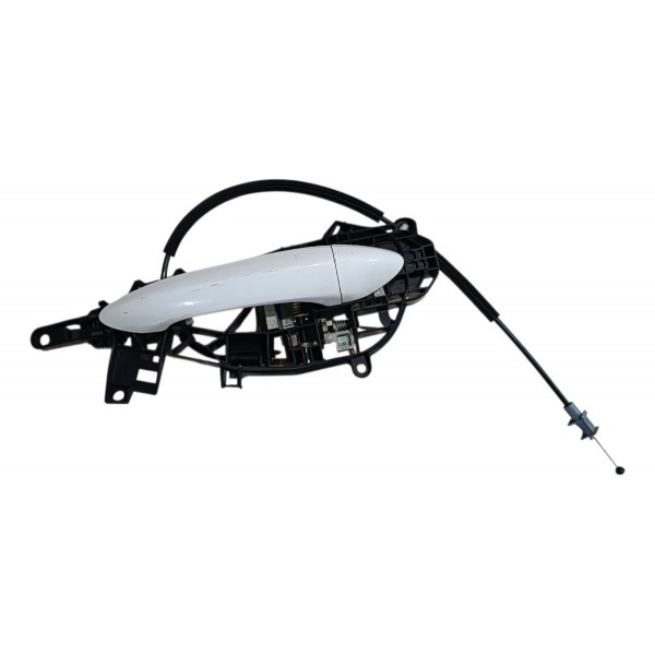 Maçaneta Porta Externa Gm Cruze 2017 2020 Traseira Esquerda Branco Traseira