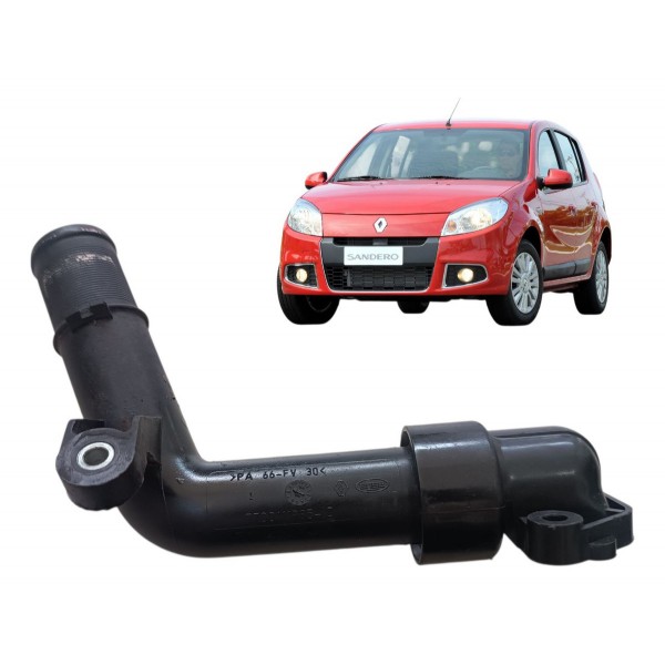 Tubo Cano Água Motor Clio Sandero Logan 1.0 16v 2013 2016