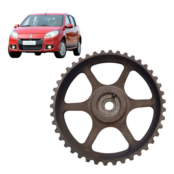 Polia Comando Valvulas Cabeçote Sandero Logan 1.0 16v 2012