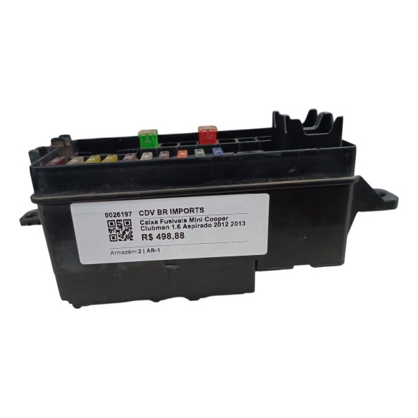 Caixa Fusíveis Mini Cooper Clubman 1.6 Aspirado 2012 2013