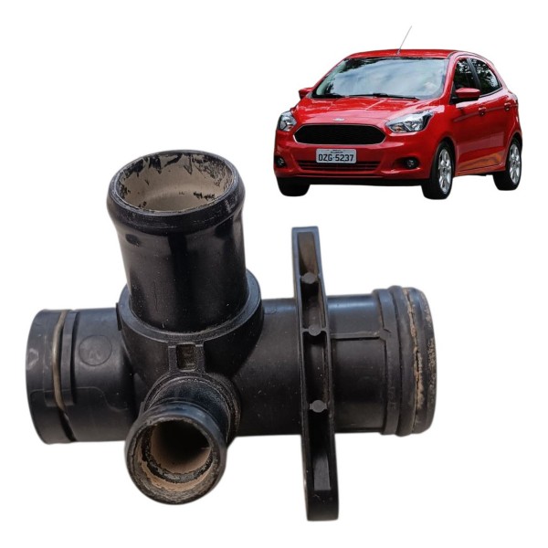 Conexão Entrada Bomba D'agua Ford Ka 1.0 3cc 2017 Cm5z18599b