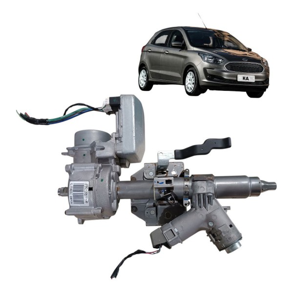 Coluna Direção Elétrica Ford Ka 1.0 2020 2021 J7bc3d077ad