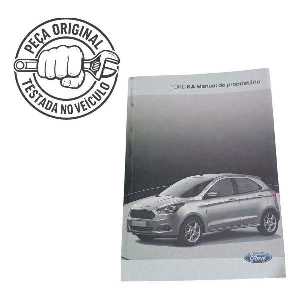 Manual Proprietário Instrução Ford Ka 2018 Revisao 10 Mil Km